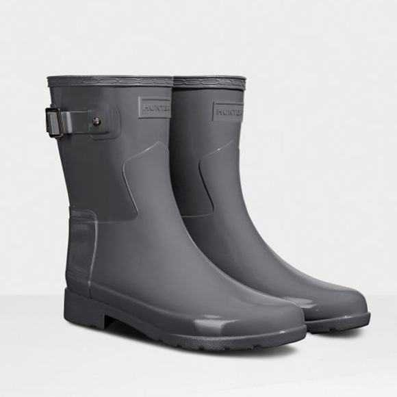 Hunter Shoes - NWT Hunter Refined Slim Fit Short Gloss Rain Boots